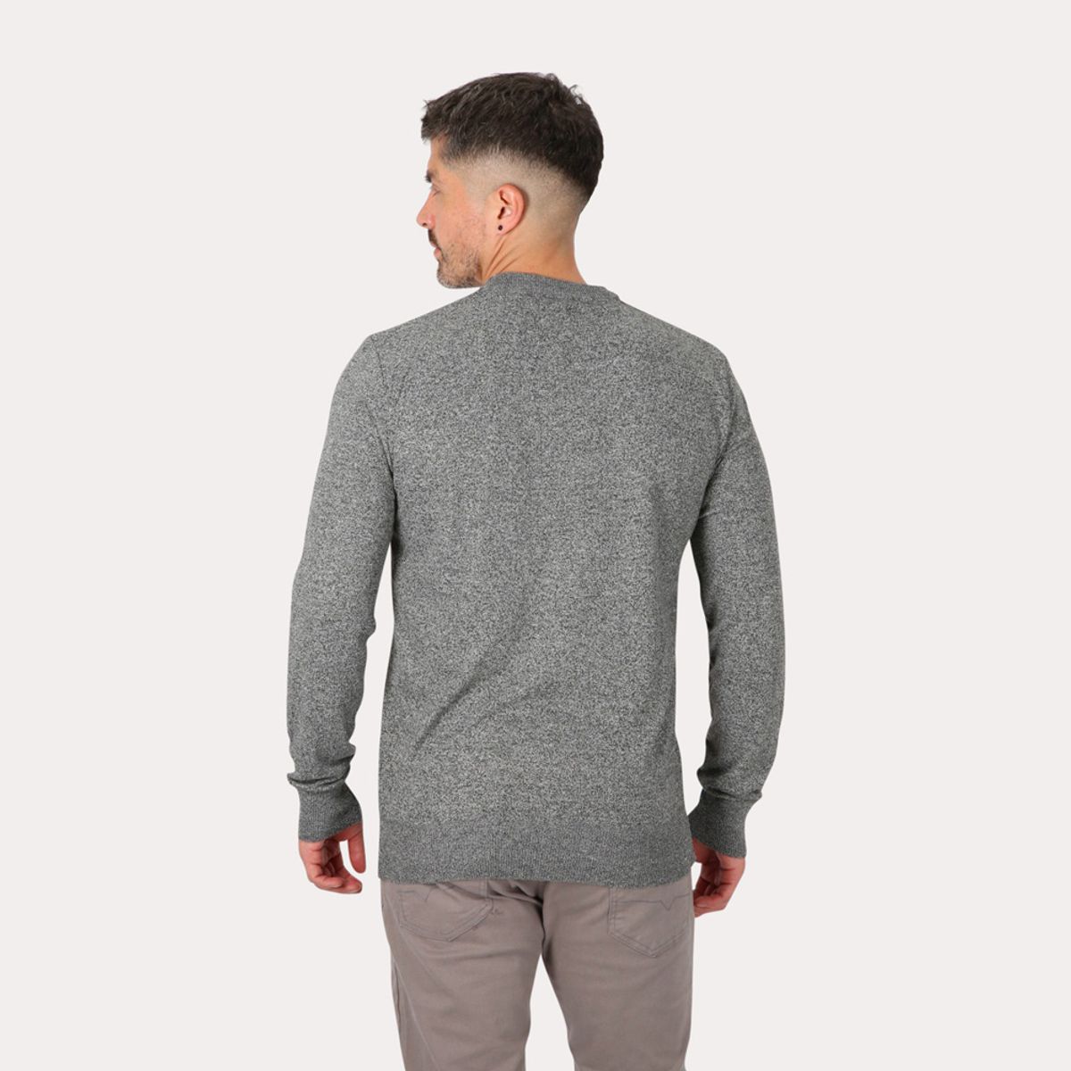 GANGSTER - Chalecos Crew Liviano Plain 3 Gris Gangster