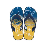 Sandalia Niño Azul/Amarillo Warriors NBA Feel