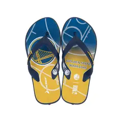 RIDER - Sandalia Infantil Azul/Amarillo Warriors NBA Feel