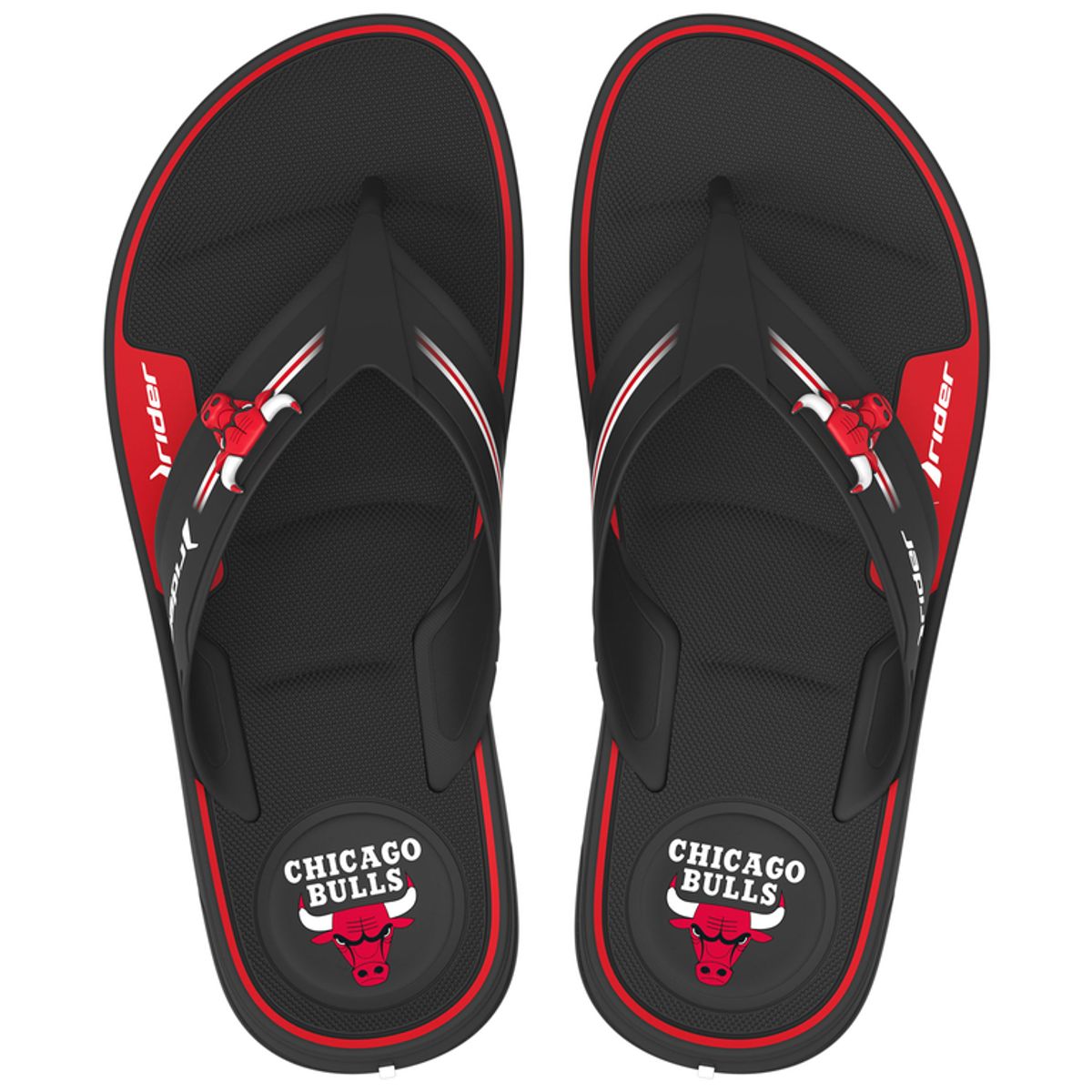 RIDER - Sandalia Hombre Chicago Bulls NBA Thong