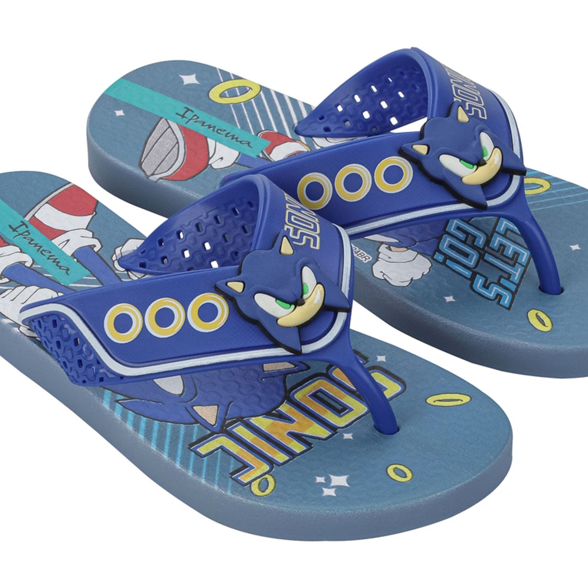 IPANEMA - Sandalia Infantil Azul Sonic Game Ipanema