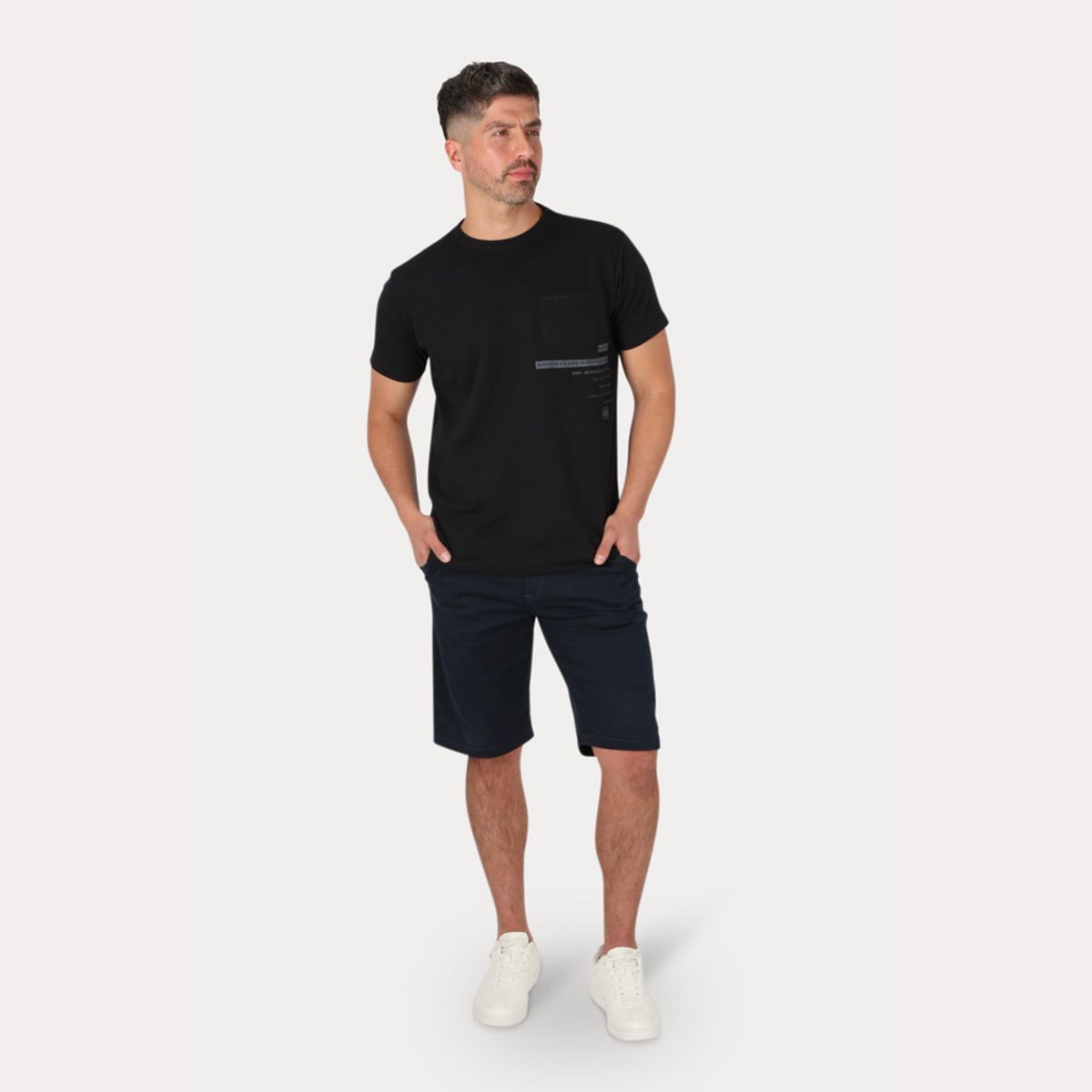 GANGSTER - Polera Mc Especial Recife Negro Gangster