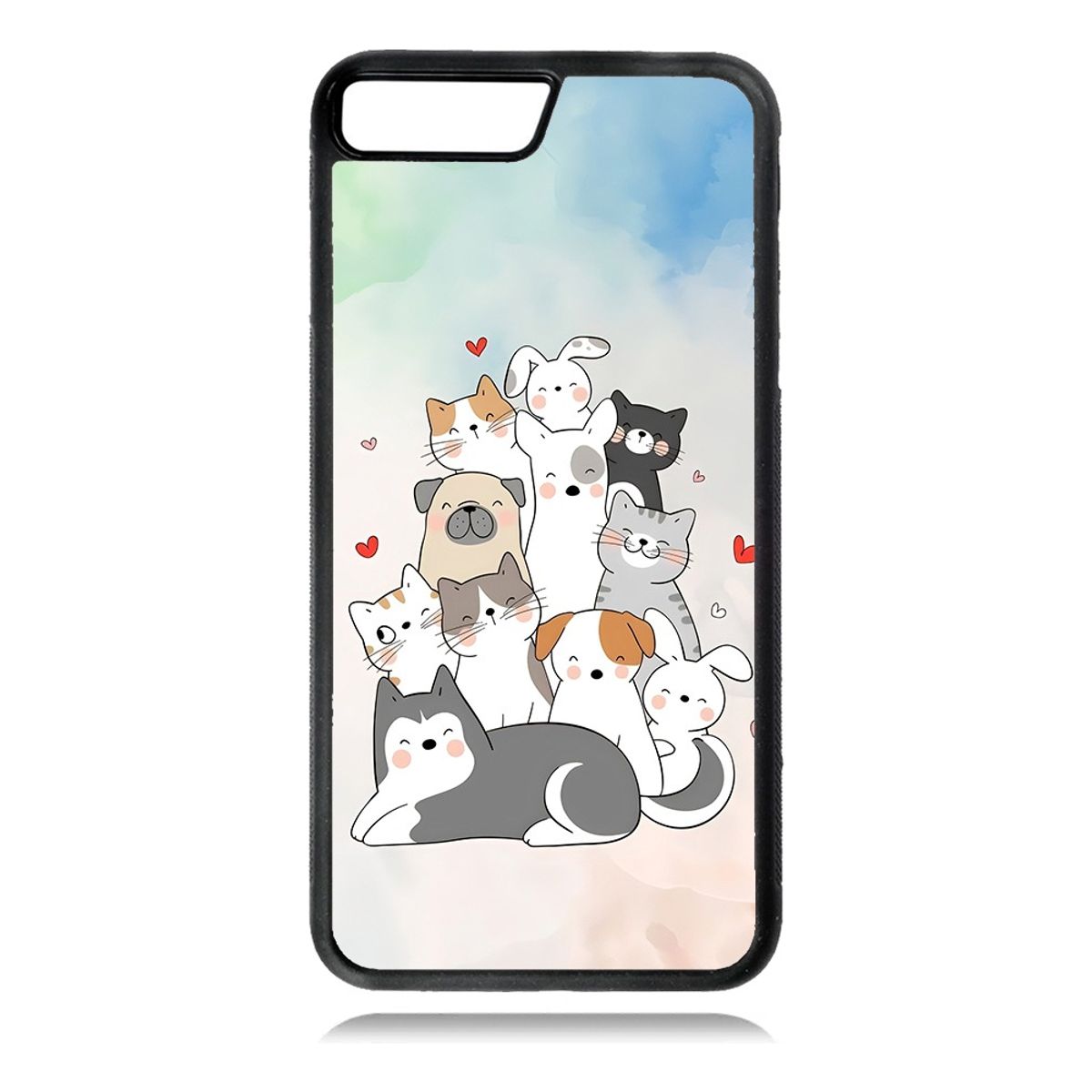 GENERICO - Carcasa para IPHONE 7 p 8 PLUS Diseño 132