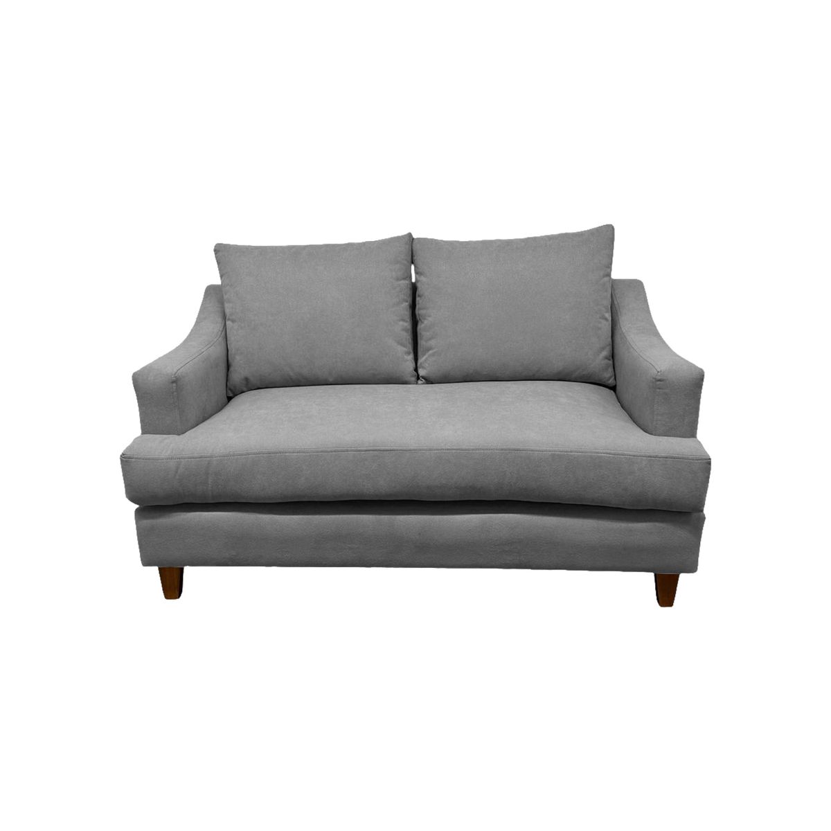 SOFAS HOME - SOFÁ MISTRAL CHENILLE GRIS 2 CUERPOS