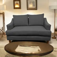 SOFAS HOME - SOFÁ MISTRAL CHENILLE GRAFITO 2 CUERPOS
