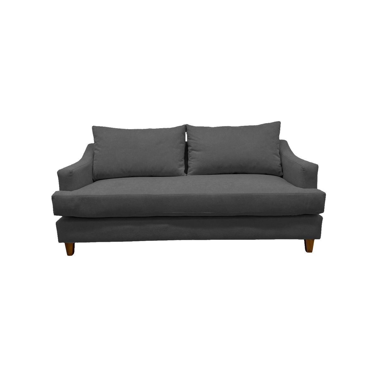 SOFAS HOME - SOFÁ MISTRAL CHENILLE GRAFITO 3 CUERPOS