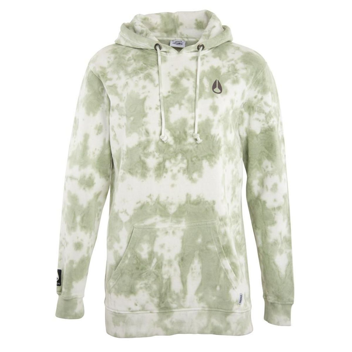 NIXON - Poleron Men Oversize Stop time Green