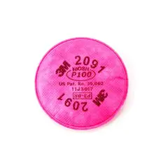 3M - Filtro 2091 - P100 par