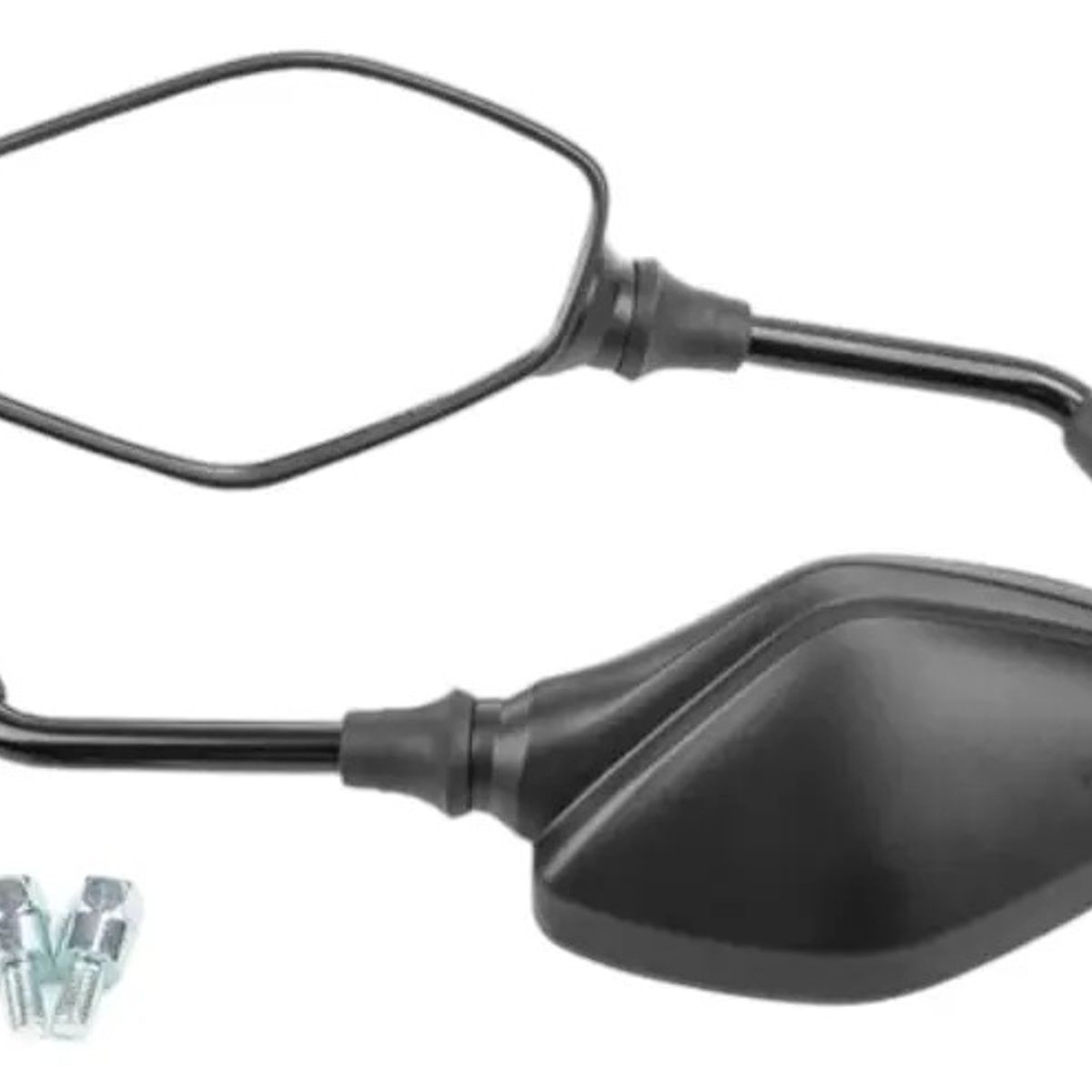 GENERICO - espejos retrovisores moto tipo naked hilo m8  adaptadores hilo m10 sentido rosca normal
