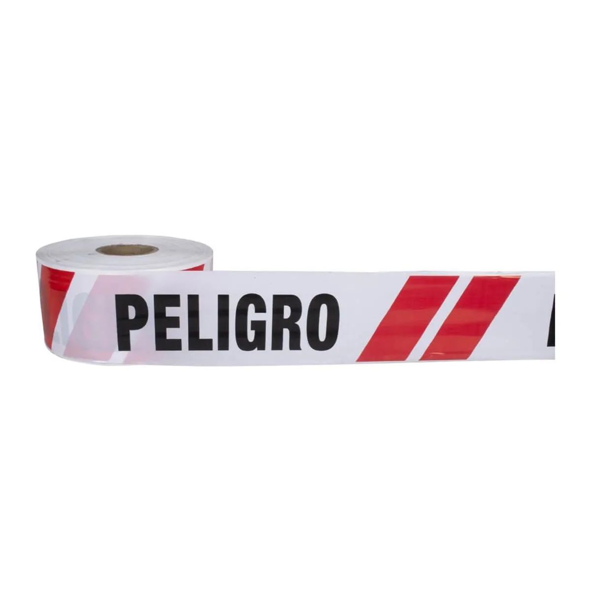 GENERICO - Rollo Cinta Peligro Rojablanca - 350 Mts