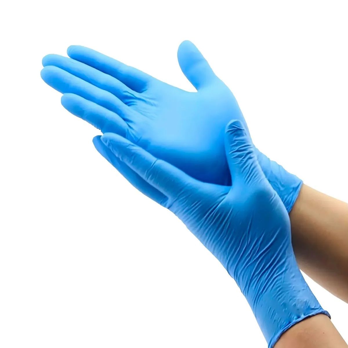 GENERICO - Guante Examinacion Nitrilo Azul caja 100 Unidades