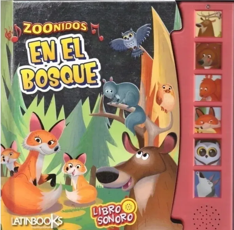 Libro ZOONIDOS -BOSQUE