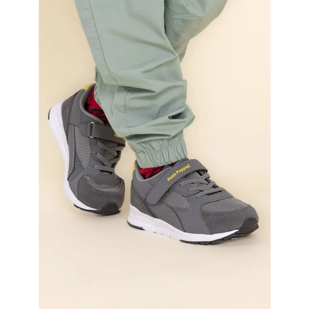 HUSH PUPPIES - Zapatilla Gris Niño Kyoto-K [30-34] HUSH PUPPIES