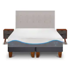 CIC - CAMA EUROPEA ALASKA 2 PLAZAS + SET TIGRIS