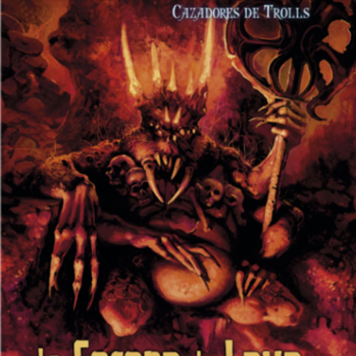 LATINBOOKS - Libro LA CORONA DE LAVA 3 TROLL HUNTERS