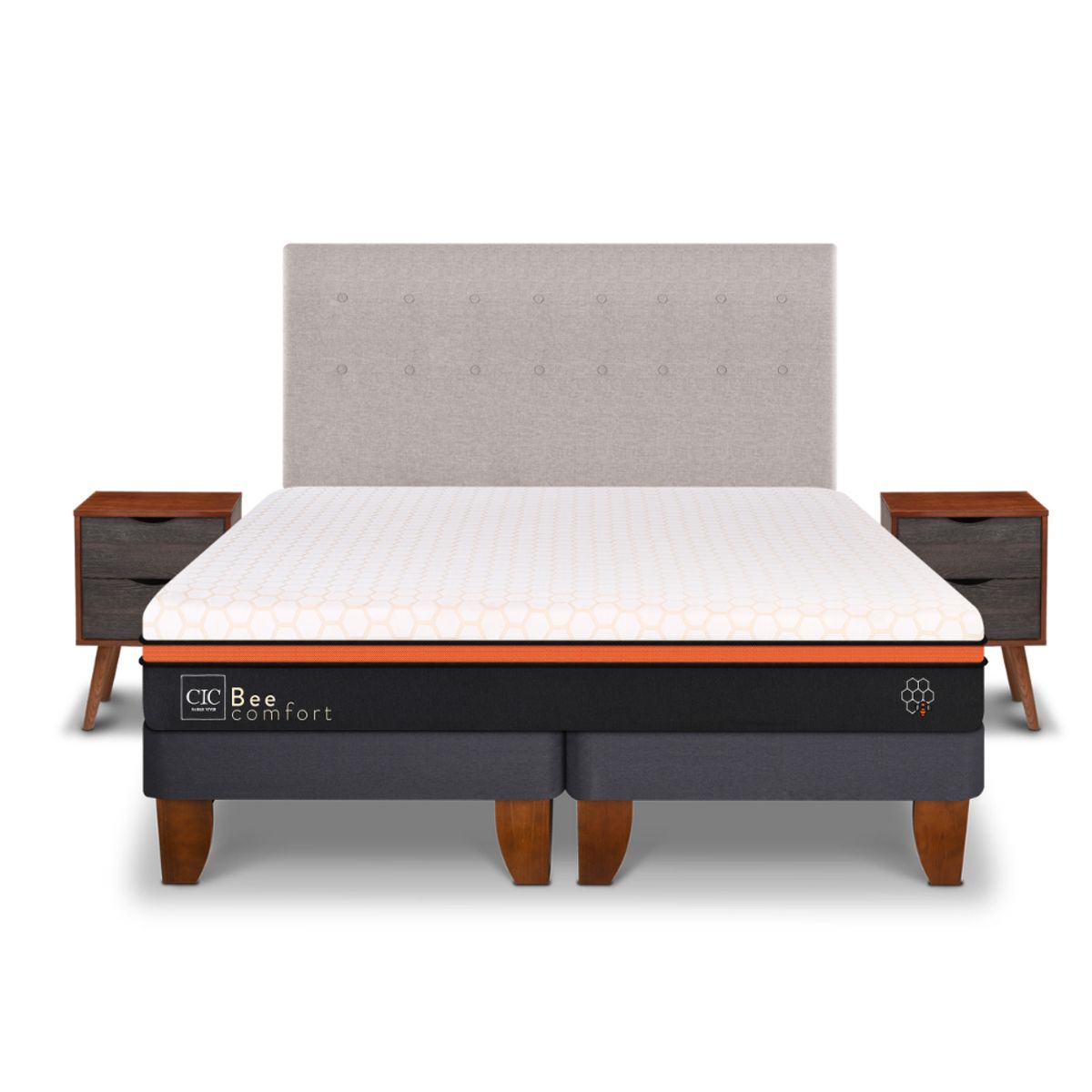 CIC - CAMA EUROPEA BEE COMFORT KING TIGRIS S/T