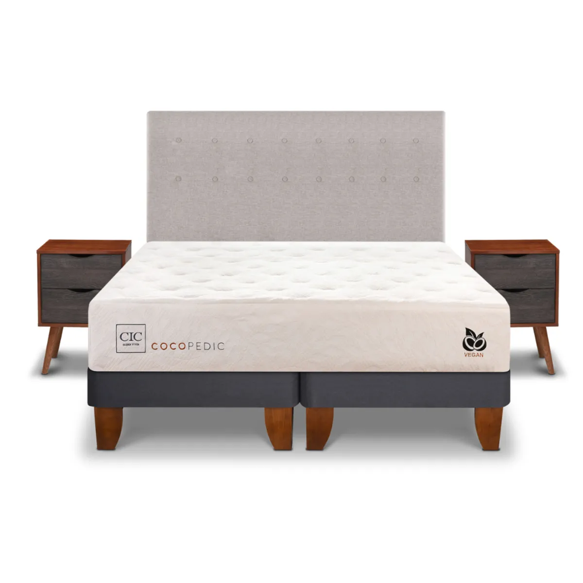 CIC - CAMA EUROPEA COCOPEDIC KING TIGRIS S/T