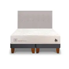 CIC - CAMA EUROPEA COCOPEDIC 2P BD RESPALDO TIGRIS