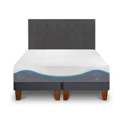 CIC - CAMA EUROPEA ALASKA 2 PLAZAS + RESPALDO EUFRATES