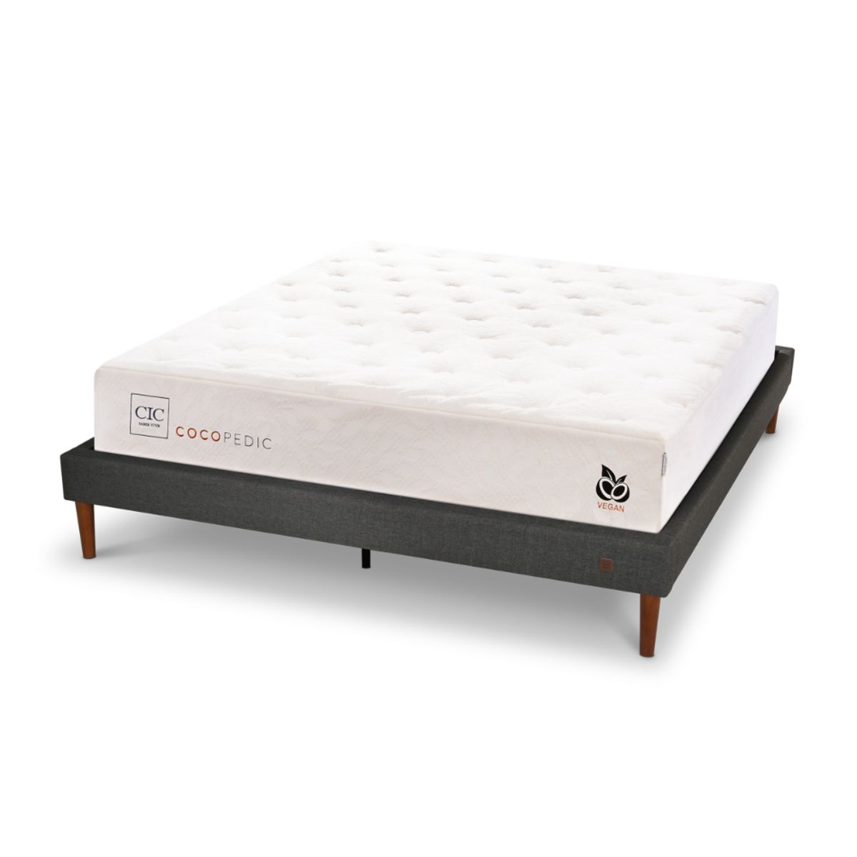 CIC - CAMA EUROPEA CURVE COCOPEDIC 2P BD