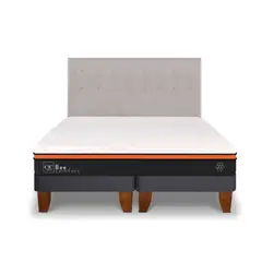 CIC - CAMA EUROPEA BEE COMFORT KING + RESPALDO TIGRIS