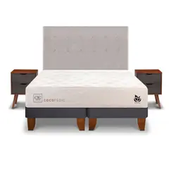 CIC - CAMA EUROPEA COCOPEDIC 2P BD TIGRIS S/T