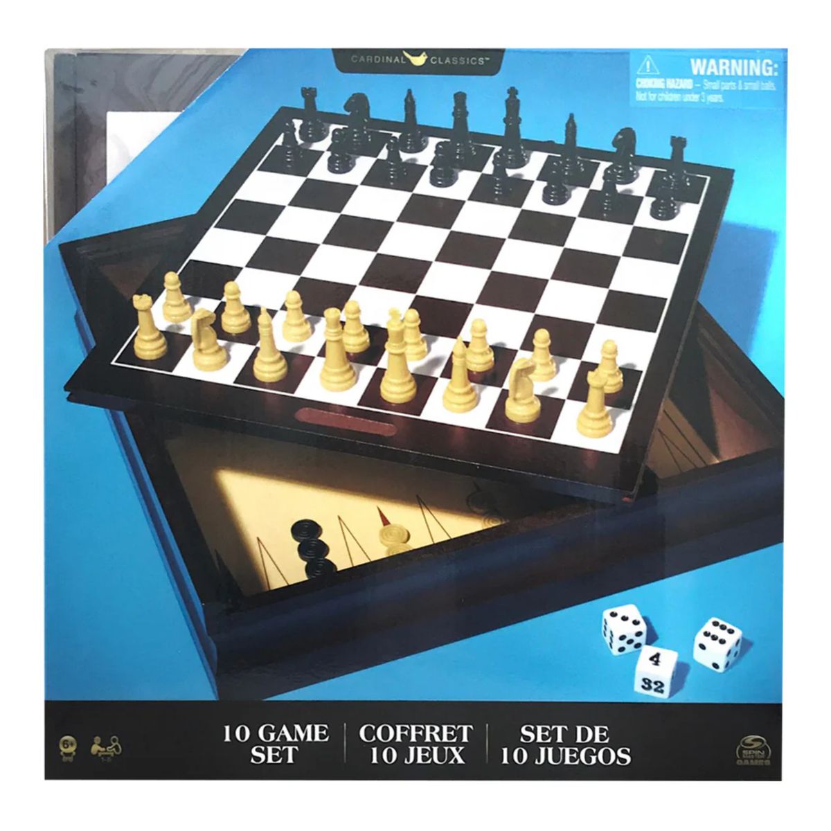 IMEXPORTA - Set 10 Juegos De Mesa Familiar Games