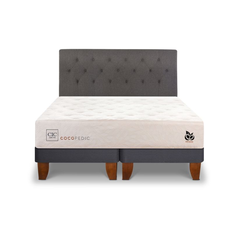 CIC - CAMA EUROPEA COCOPEDIC 2P BD RESPALDO KAVERY