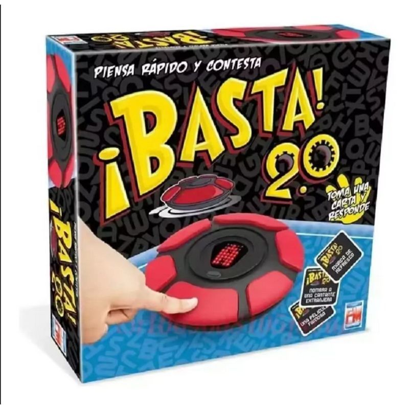 GENERICO - Basta 2.0 Electrónico - Incluye Pilas - Juego De Mesa