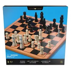 IMEXPORTA - Tablero Ajedrez De Madera Familiar Games