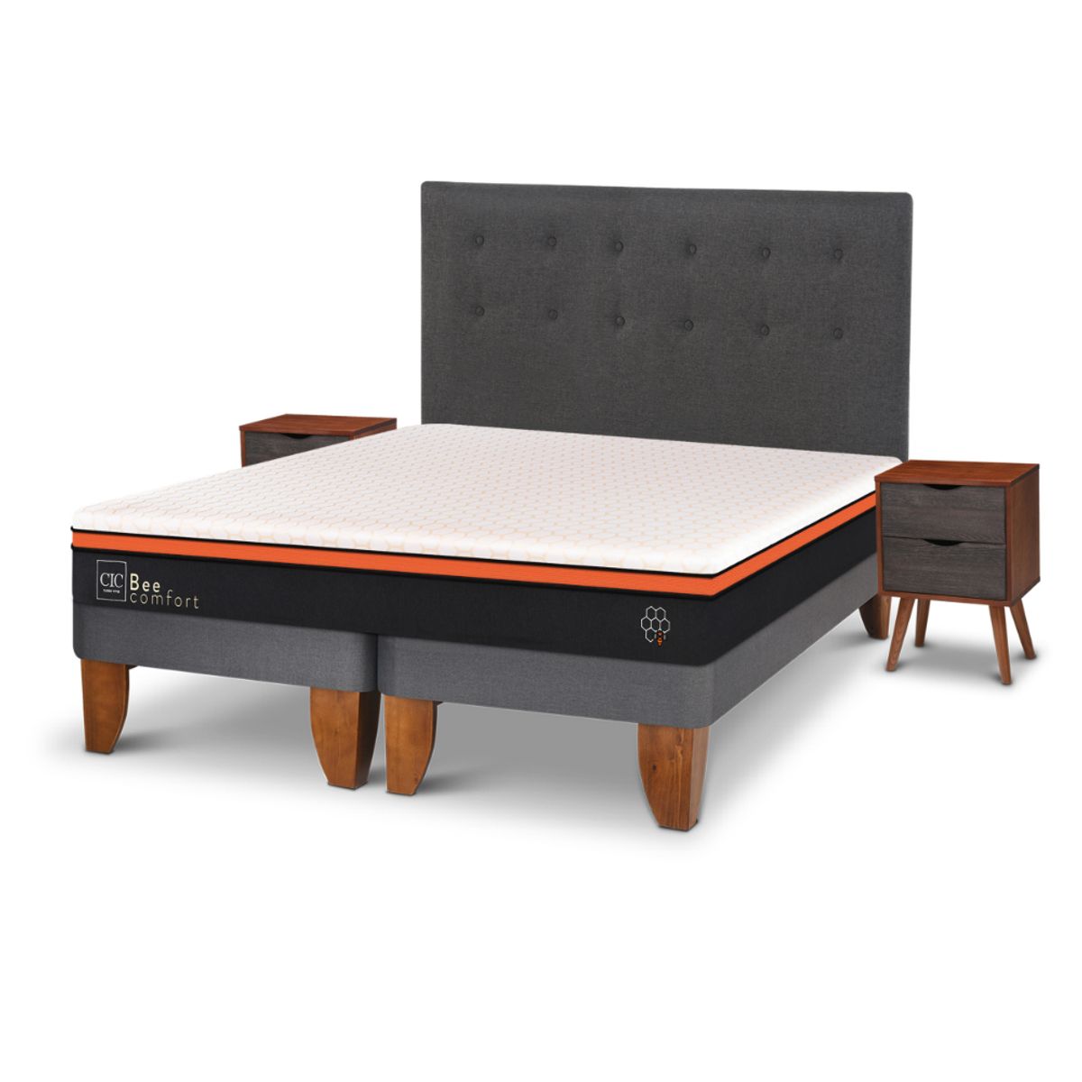 CIC - CAMA EUROPEA BEE COMFORT 2P BD EUFRATES S/T