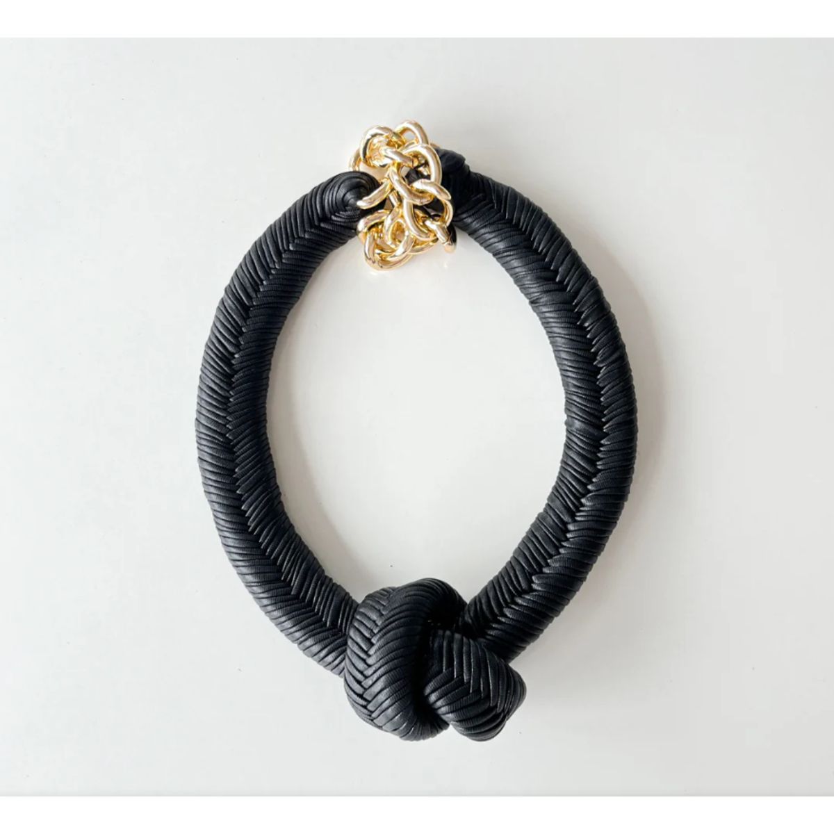 MARIA LA BIYUX - Maria La Biyux Collar Nudo Negro