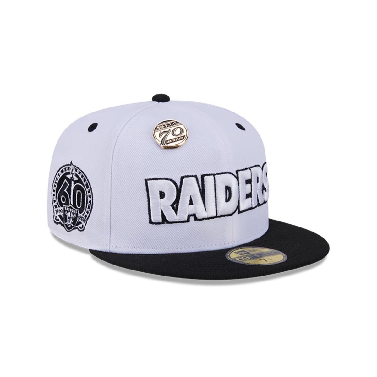 NEW ERA - Gorra 59fifty Las Vegas Raiders NFL 59Fifty Day Blanco