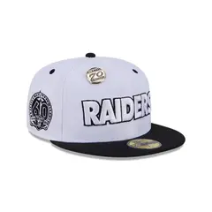 NEW ERA - Gorra 59fifty Las Vegas Raiders NFL 59Fifty Day Blanco