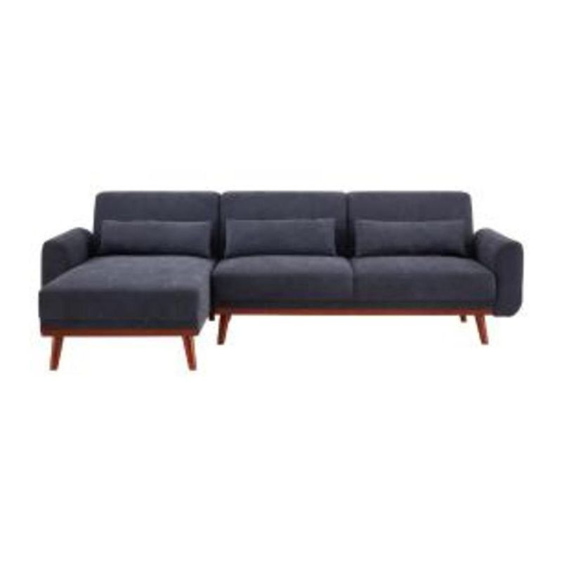SPAZZIO - Seccional bilateral y sofá cama Admiral gris