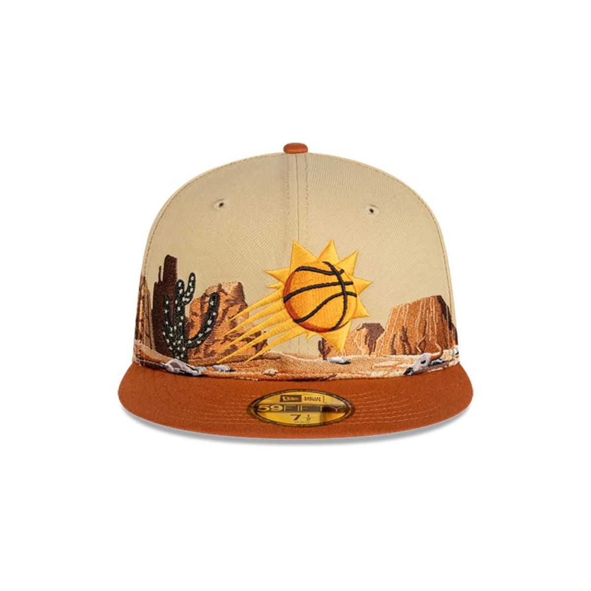 NEW ERA - Gorro 59fifty NBA Phoenix Suns Team Landscape Light Beige
