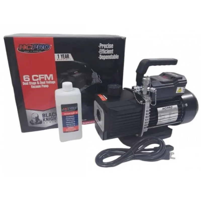 GENERICO - BOMBA DE VACIO 2 ETAPAS 12 CFM - HC PRO -  110V 230V  5060 HZ -  HCPRO