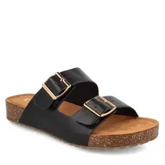 BATA - Sandalia Mujer Enjoy Negro.