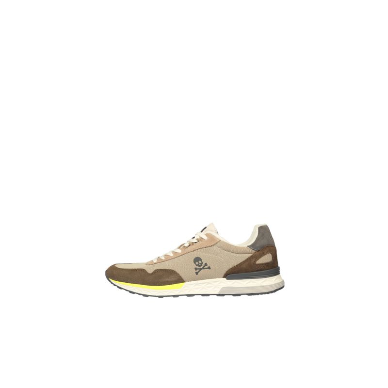 SCALPERS - Zapatillas Calavera Lateral Light Brown