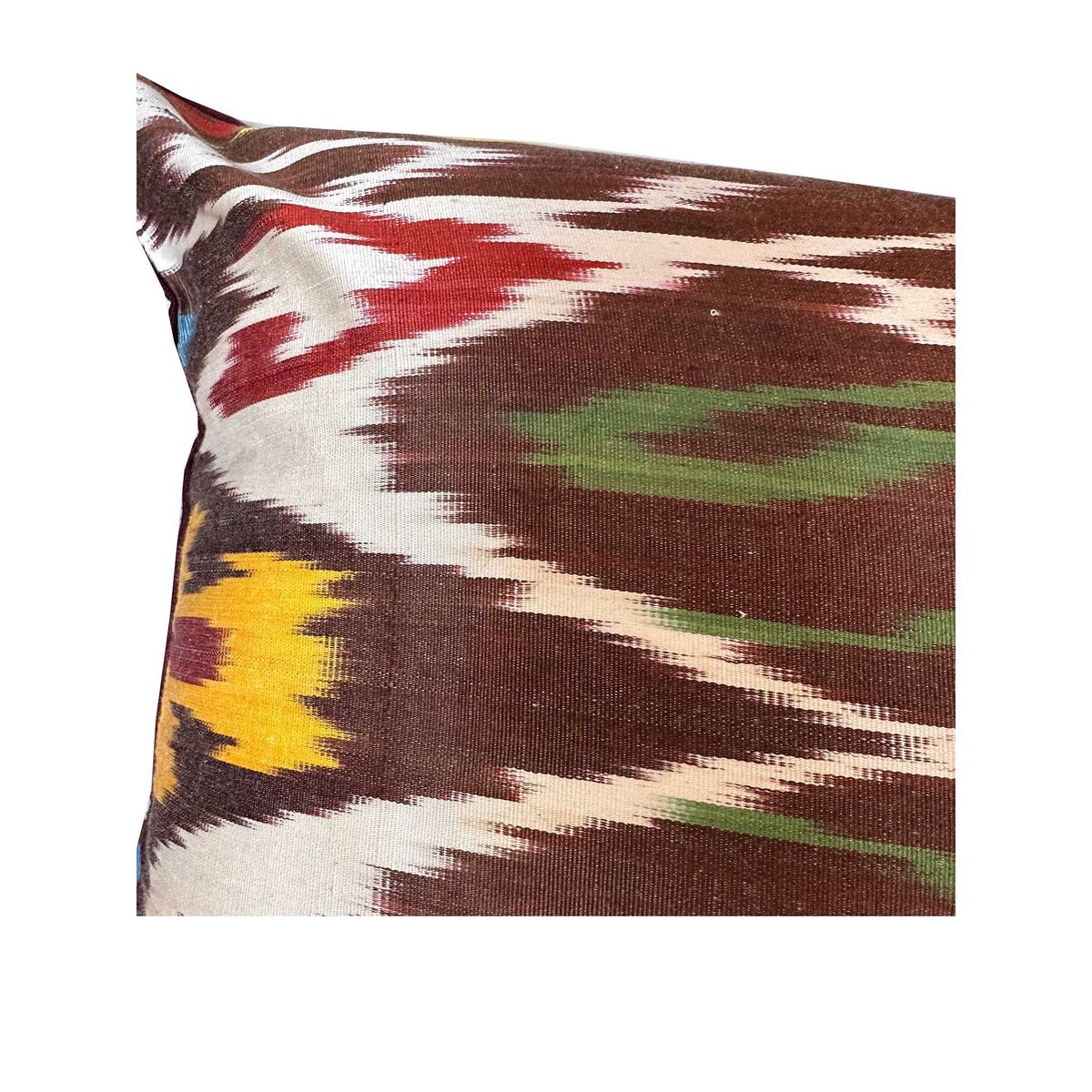 TURKUAZ - Cojín Ikat de seda 50x40 cms Dorob OUTLET