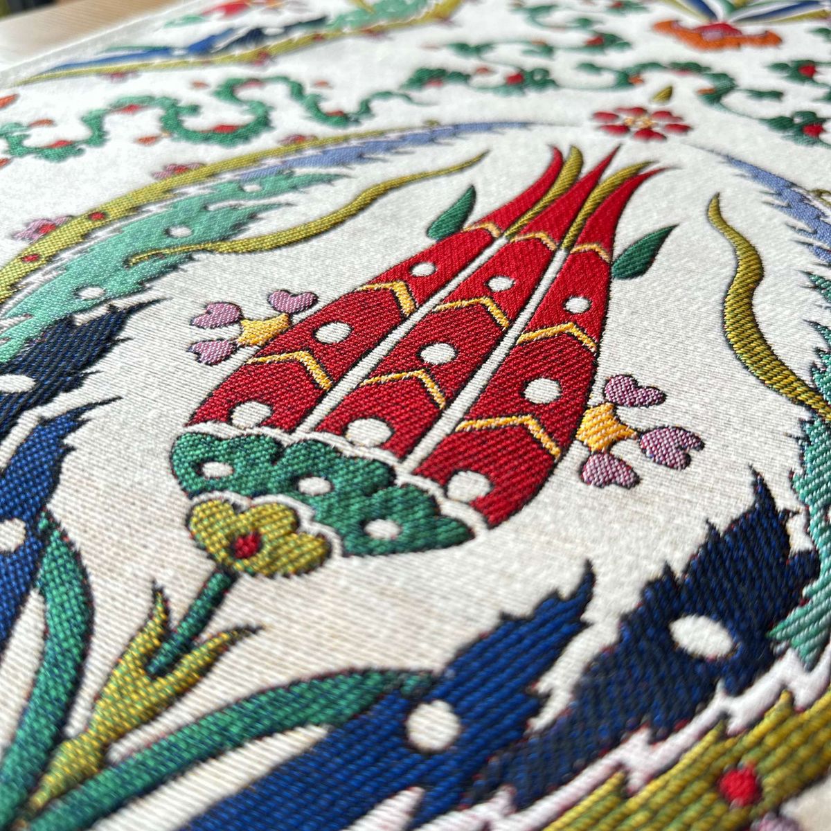 TURKUAZ - Camino de mesa 1,40 m Tophane - Mantel turquía - Boho