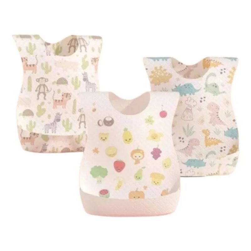 GENERICO - Baberos Desechables 20 Unidades Estándar Unisex Niños/bebés