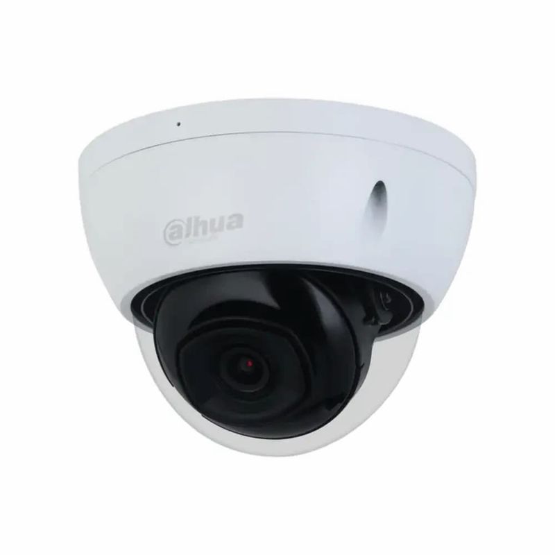 DAHUA - Cámara IP tipo domo lente fijo 28mm IR 30m soporta IVS Porteccion IP67 I