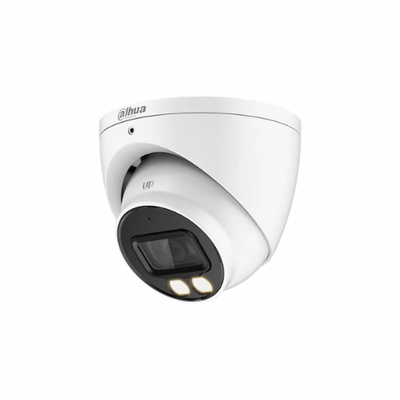 DAHUA - Mini Domo HDCVI Dahua 5MP LF 28mm Doble Ilum 40 Mts Mic IP67