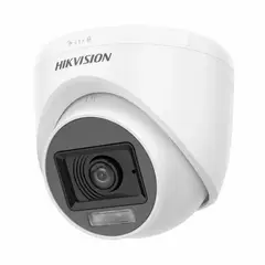 HIKVISION - Turret 2MP IR20M Audio Luz Blanca DS-2CE76D0T-LPFS