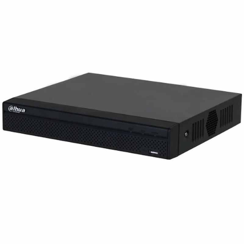 DAHUA - NVR 4Ch Dahua 4 puertos POE SMD PLUS 1HDD de hasta 20TB Audio InOut Alar