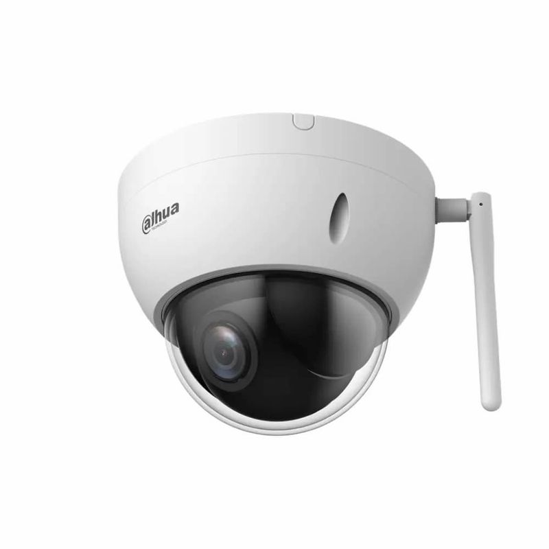 DAHUA - Camara IP Dahua mini domo PTZ Zoom optico de 4X 2MP IP66 IK10 soporta wifi sopor