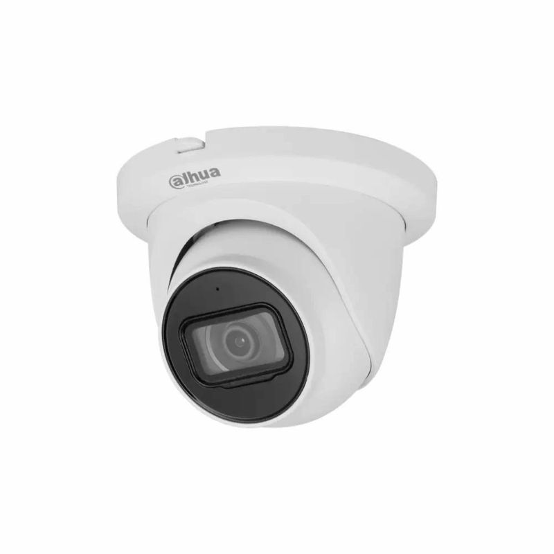 DAHUA - Cámara IP Dahua tipo Eyeball lente fijo 8MP IP67 IR50mt IO audio I