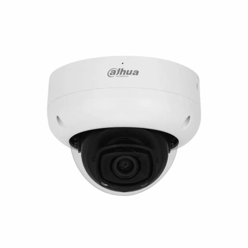 DAHUA - Camara Minidomo Dahua 5MP IA Lente 28mm 12v Poe IP67 IK10