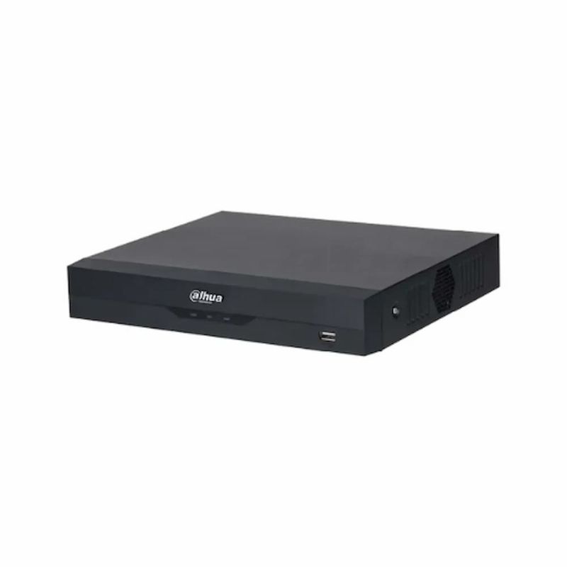 DAHUA - Grabador 4 Canales Dahua H265+ 4K-7fps Inteligencia Perimetral o Rec Facial